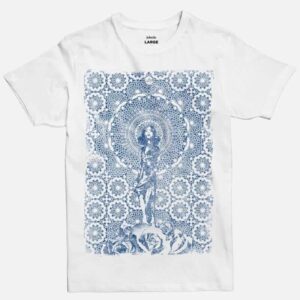 Sharqiyyeh - Blue Print | Men's Basic Cut T-shirt