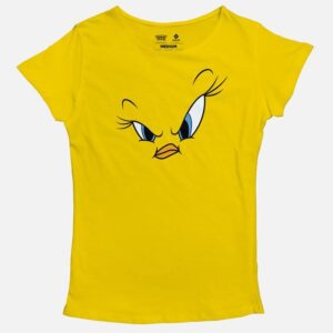 Angry Tweety | Women's Basic Cut T-shirt