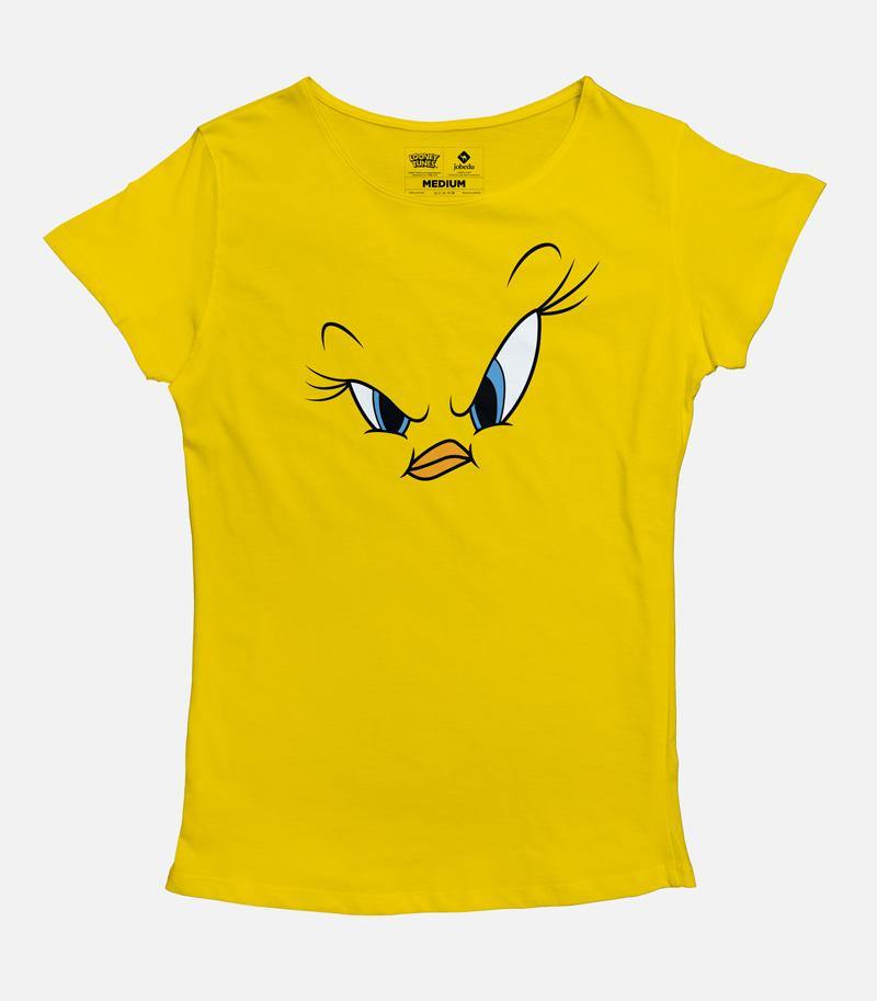 Angry Tweety | Women's Basic Cut T-shirt