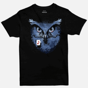 Owl Cassette | Men's Basic Cut T-shirt