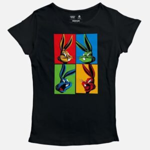 Pop Art Bugs Bunny | Women's Basic Cut T-shirt