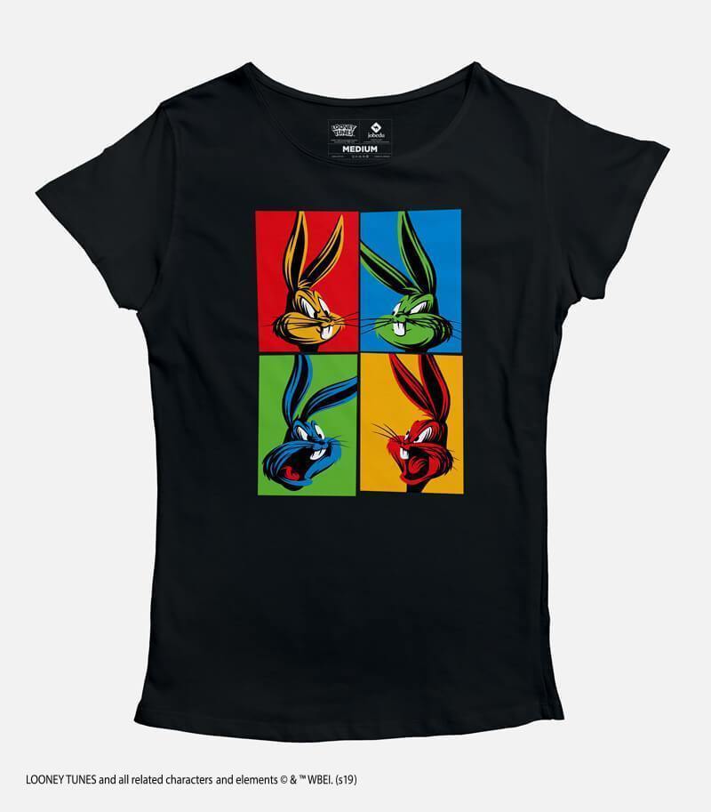 Pop Art Bugs Bunny | Women's Basic Cut T-shirt
