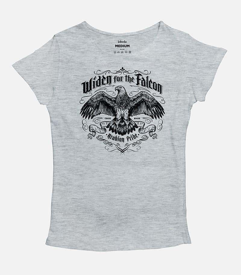 Widen for the Falcon | Women's Basic Cut T-shirt
